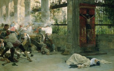 Episode from the War of Independence, 1892 by Eugenio Alvarez Dumont